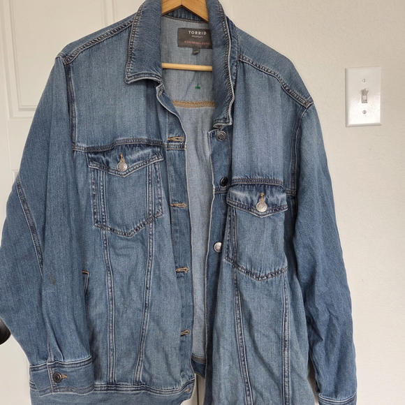torrid Jackets & Blazers - Torrid Blue Denim Jacket